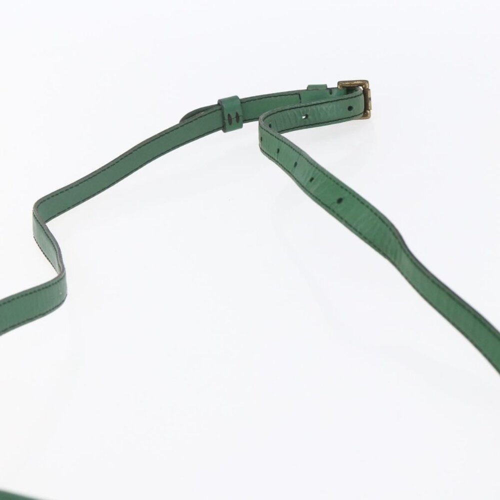 Authentic LOUIS VUITTON Epi Jeune Fille MM Shoulder Bag Green M52154 LV - Picture 15 of 16